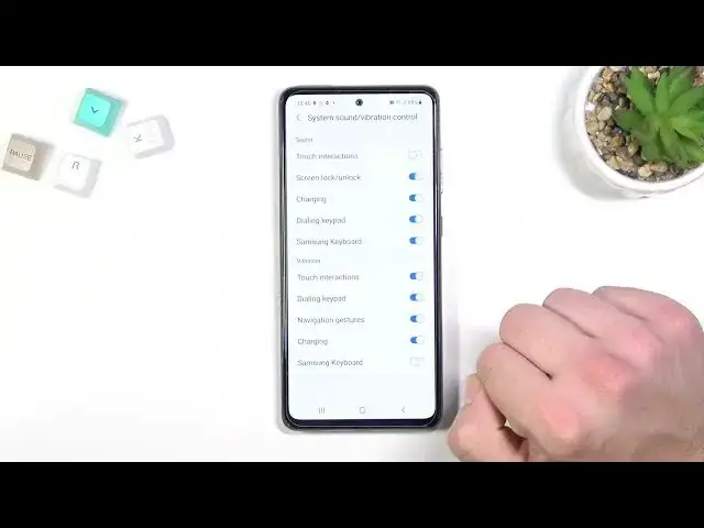 'Video thumbnail for How to Manage Touch Vibrations in SAMSUNG Galaxy A52s - Vibration Settings'