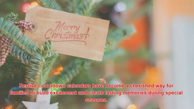 Video thumbnail for How Do Families Create Traditions With Festive Countdown Calendars?