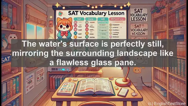 Video thumbnail for 5000 Must Know SAT Vocabulary - Placid: Exploring the Calm and Serene