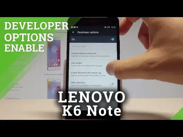 Video thumbnail for How to Allow Developer Options in LENOVO K6 Note - USB Debugging / OEM Unlock |HardReset.Info