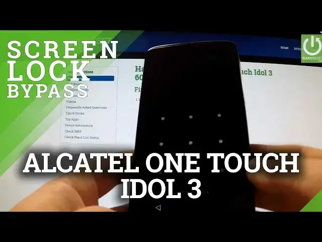 'Video thumbnail for Hard Reset ALCATEL One Touch Idol 3 6045Y - bypass lock screen pattern'