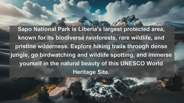 Video thumbnail for Discovering Liberia's Stunning Landscapes: Top 10 Must-See Natural Wonders