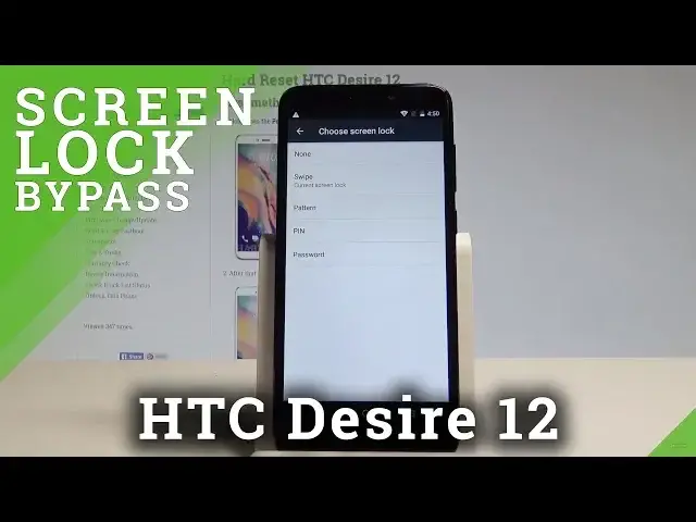 'Video thumbnail for How to Add Screen Lock to HTC Desire 12 - Set Up Pattern |HardReset.Info'