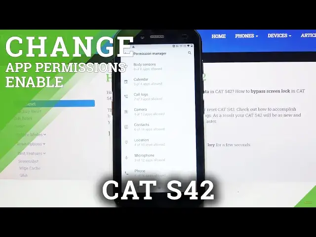 Video thumbnail for How to Manage Apps Permissions in Cat S42 - Access Permission Manager
