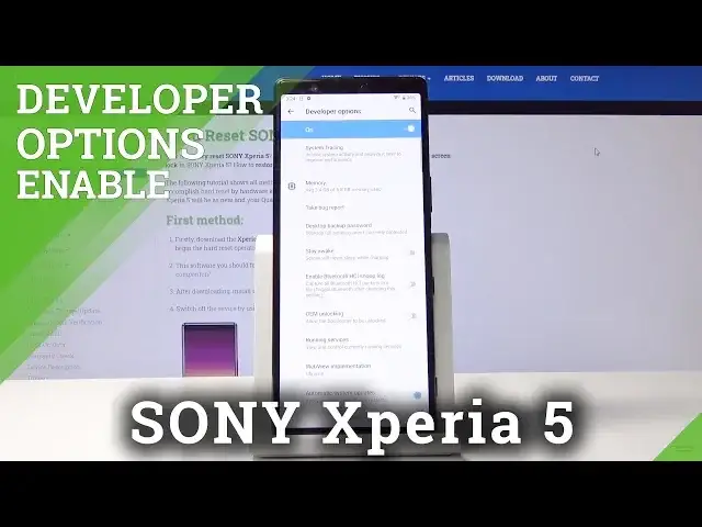 Video thumbnail for Developer Options in SONY Xperia 5 – OEM Unlock / USB Debugging
