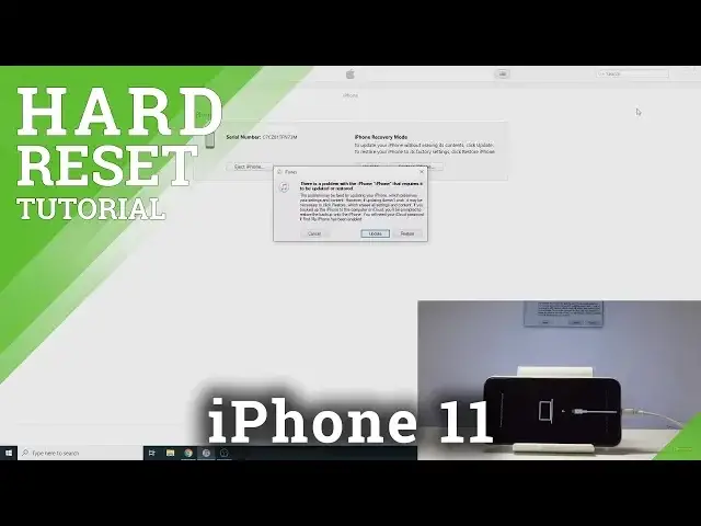 'Video thumbnail for How to Hard Reset iPhone 11 - Bypass Screen Lock / Factory Reset by Recovery Mode'