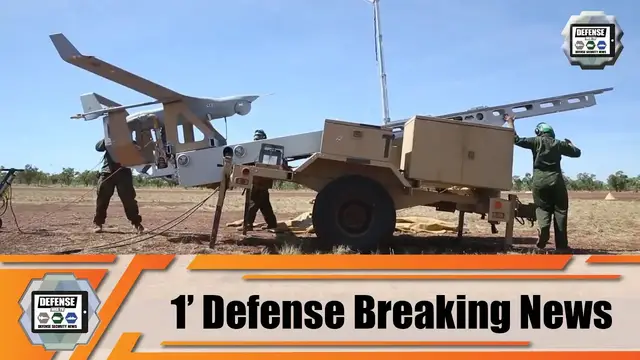 'Video thumbnail for U.S. Marine conducts first flight of RQ-21A Blackjack UAV in Australia'