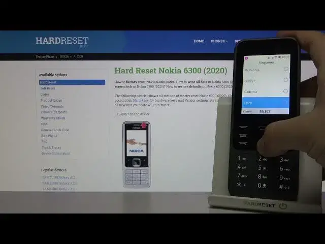 'Video thumbnail for How to Find Ringtones in NOKIA 6300 (2020) - Open Sound Settings'