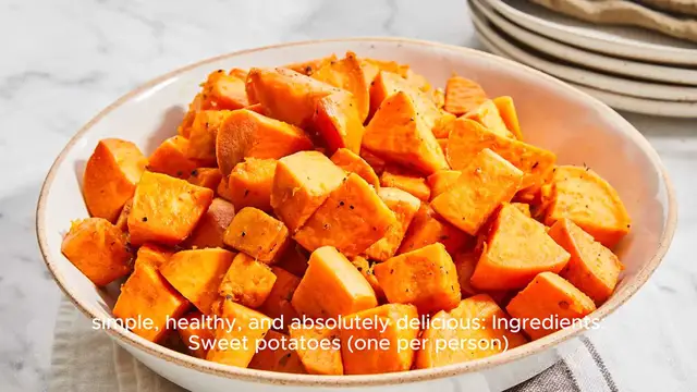 Video thumbnail for Baked sweet potato recipe