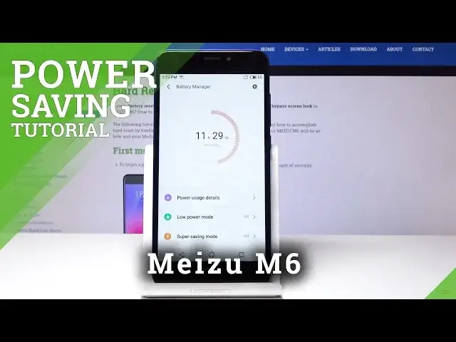 Video thumbnail for How to Enable Power Saving Mode in MEIZU M6 - Battery Saver
