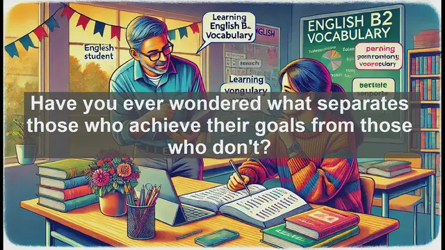 Video thumbnail for 1500 Must Know CEFR B2 Vocabulary - Understanding Determination: The Key to Achieving Your Goals