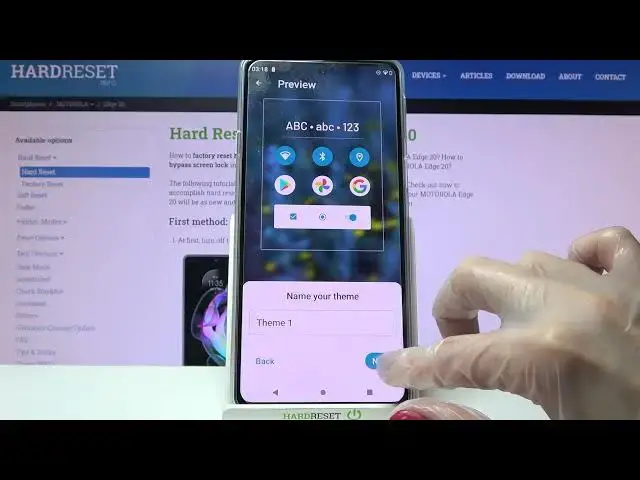 'Video thumbnail for How to Set Up Font Style in MOTOROLA Edge 20 – Locate Font Settings'