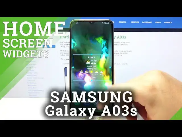 'Video thumbnail for How to Add Widgets in Samsung Galaxy A03s – Manage Home Screen'