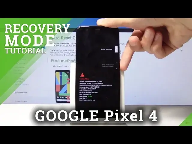 'Video thumbnail for Recovery Mode in GOOGLE Pixel 4 - How to Open & Use Recovery Features'