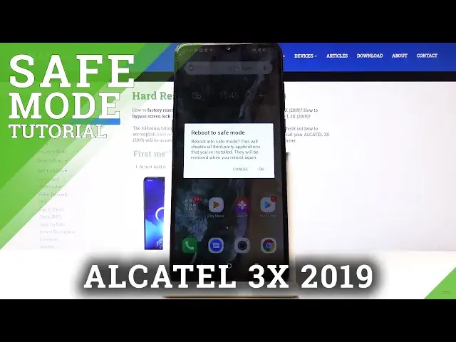 'Video thumbnail for Safe Mode in ALCATEL 3X (2019) – Diagnostic Mode'