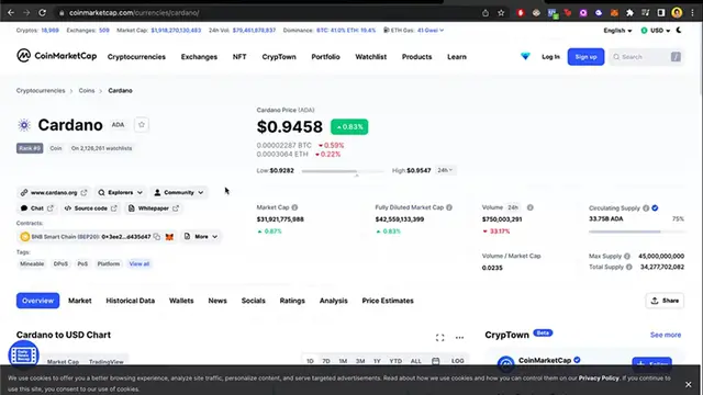 Video thumbnail for How to Add ADA to Metamask Wallet (Step by Step)  Cardano Metamask
