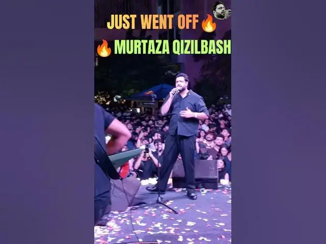 Video thumbnail for Just Went Off | Murtaza Qizilbash | Karachi Concert 🔥😭| #shorts #karachi #MurtazaQizilbash