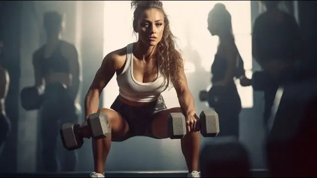 Video thumbnail for De dumbbell squat en goblet squat oefening