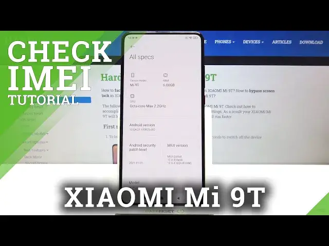'Video thumbnail for How to Check IMEI & Serial Number in XIAOMI Mi 9T – Verify IMEI Status'