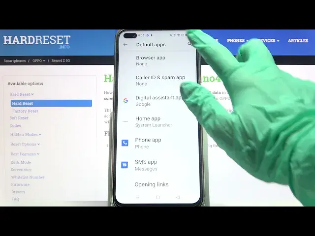 'Video thumbnail for How to Change Default Apps in OPPO Reno4 Z 5G– Set Up Default Apps'
