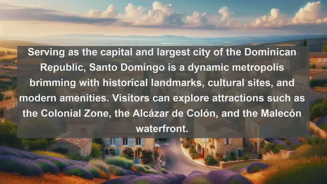 Video thumbnail for Discovering Dominican Republic's Largest Urban Centers: Top 10 Biggest Cities Revealed!