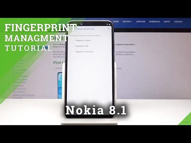 'Video thumbnail for How to Add Fingerprint to Nokia 8.1 - Screen Protection Set Up'