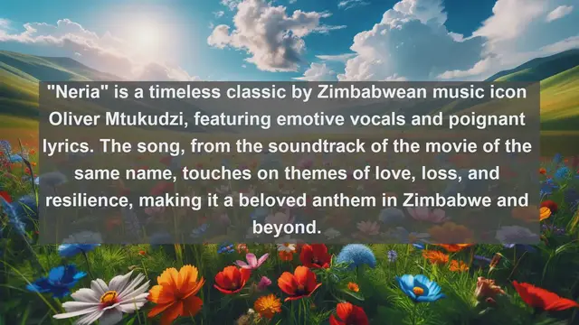 Video thumbnail for Melodies of Zimbabwe: Top 10 Beautiful Songs Celebrating Zimbabwean Music and Culture
