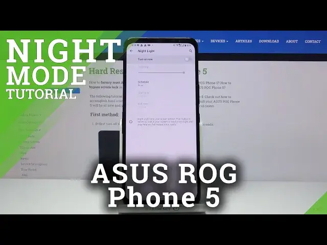 'Video thumbnail for How to Activate Night Mode on ASUS ROG Phone 5 – Eye Protection'