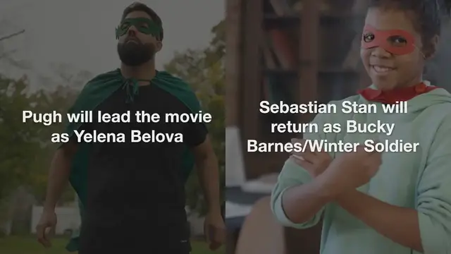 Video thumbnail for Florence Pugh Leads Marvel's 'Thunderbolts' With Sebastian Stan: Everything You Should Know About the Film