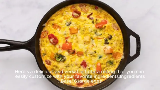 Video thumbnail for Frittata recipe