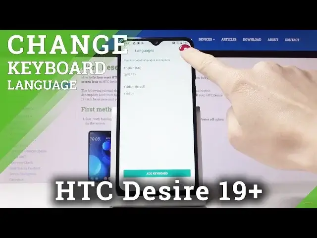 Video thumbnail for How to Change Keyboard Language in HTC Desire 19+ – Keyboard Dictionary