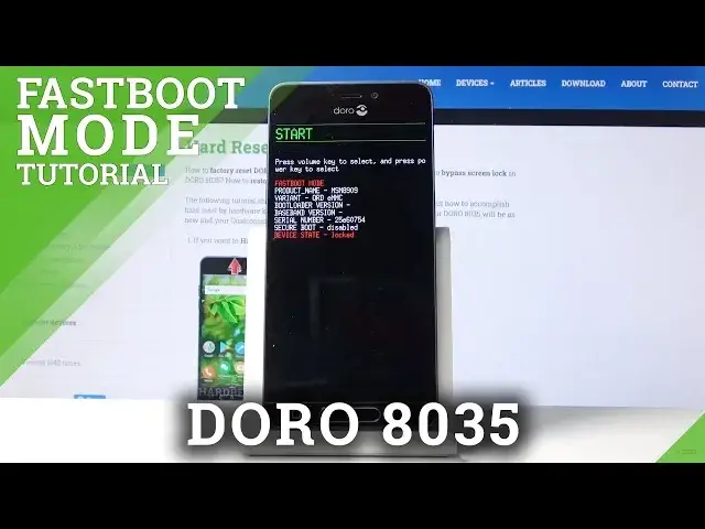 'Video thumbnail for How to enable Fastboot Mode in DORO 8035 – Re-flash partitions'