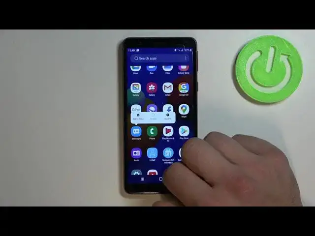 'Video thumbnail for How to Remove and Restore Messages Icon from Screen in SAMSUNG Galaxy A3 Core'