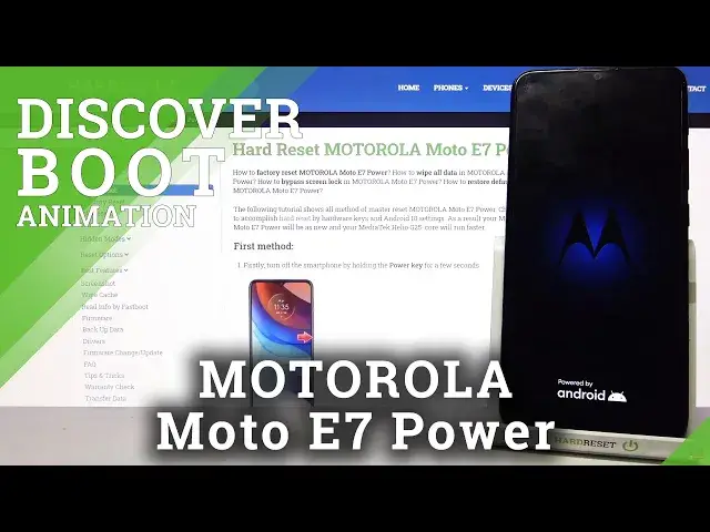 'Video thumbnail for Motorola Moto E7 Power - Boot ON Process & Animation Presentation'