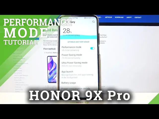 Video thumbnail for How to Enable High-Performance Mode on HUAWEI Honor 9x Pro – Maximize Display