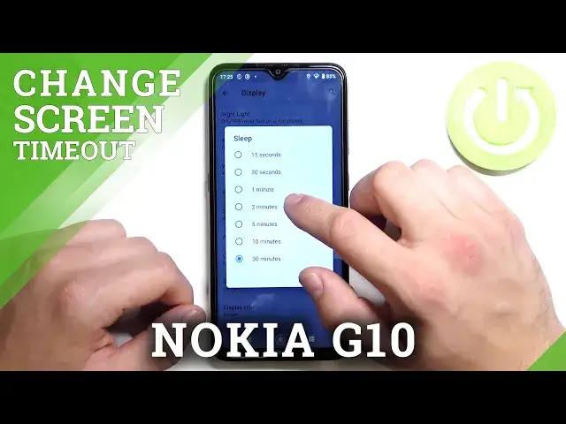 'Video thumbnail for How to Change Screen Timeout in NOKIA G10 – Change Display Settings'