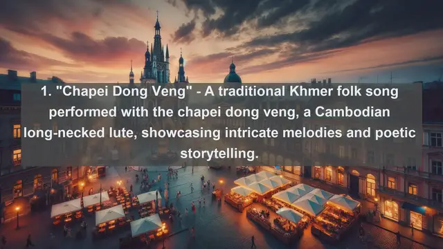 Video thumbnail for Melodies of Elegance: Top 10 Beautiful Songs from Cambodia