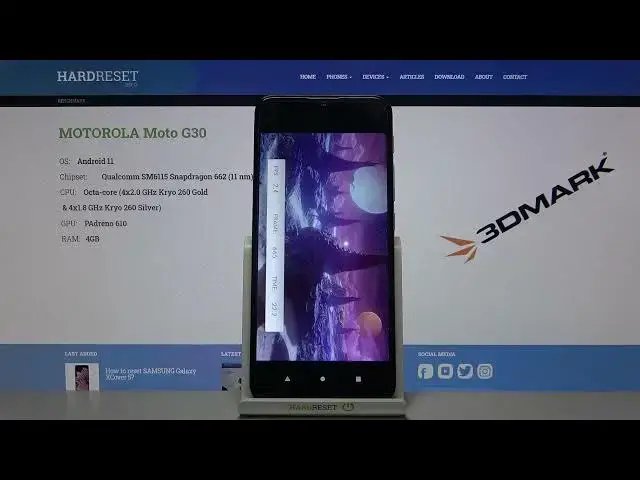 Video thumbnail for MOTOROLA Moto G30 3DMark Wild Life Benchmark