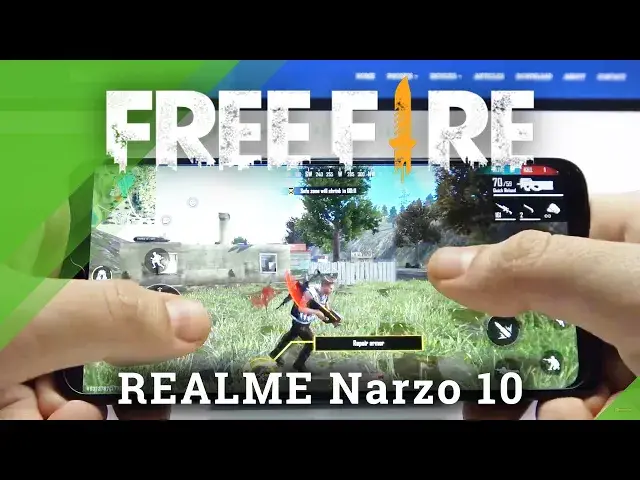 Video thumbnail for Garena Free Fire on REALME Narzo 10 - Gaming Quality Checkup