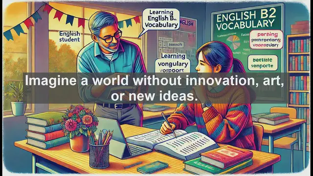 Video thumbnail for 1500 Must Know CEFR B2 Vocabulary - Creativity: The Power Behind Innovation and Expression