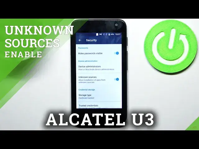 'Video thumbnail for How to Allow Unknown Sources in ALCATEL U3 – Download Apps From Unknown Sources'