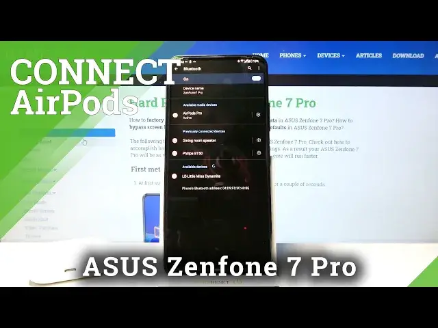 Video thumbnail for Pairing AirPods with ASUS Zenfone 7 Pro - Connecting AirPods