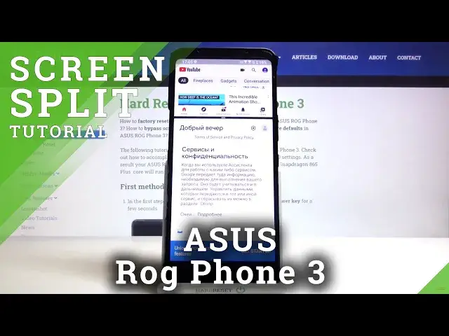 'Video thumbnail for How to Open Split Screen in ASUS ROG Phone 3?'