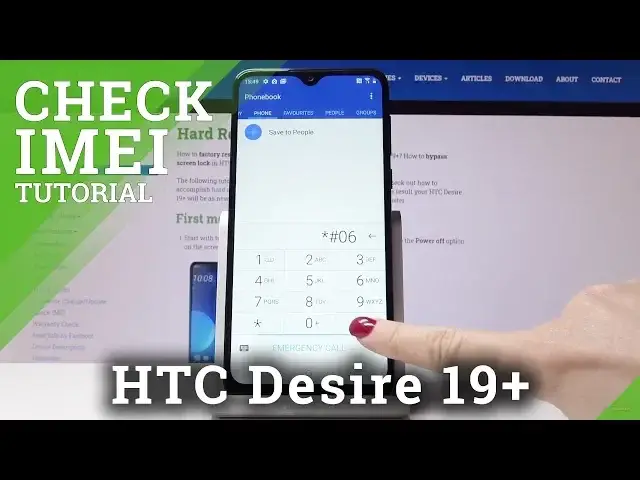 'Video thumbnail for How to Check IMEI in HTC Desire 19+ – Serial Number / IMEI'