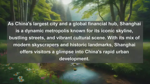 Video thumbnail for Unveiling China's Urban Giants: Top 10 Biggest Cities Revealed!