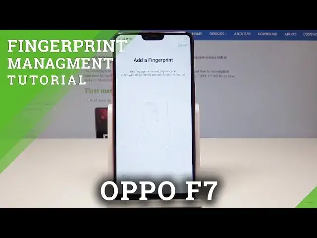 Video thumbnail for How to Add Fingerprint in OPPO F7 - Screen Lock Protection