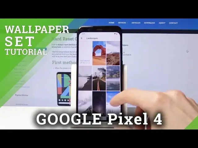 Video thumbnail for Google Pixel 4 How to Change Wallpaper