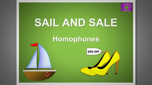 'Video thumbnail for Sail vs Sale: Master Homophones with Clear Examples'