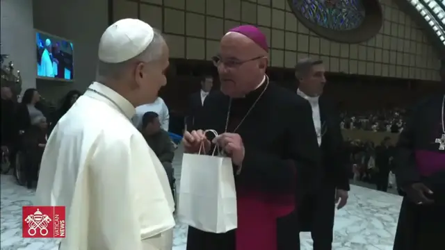 Video thumbnail for Papa León XIV y Obispo de Ciudad Quesada