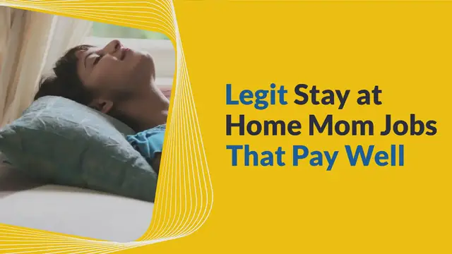 Video thumbnail for 30 Legit Stay at Home Mom Jobs That Pay Well